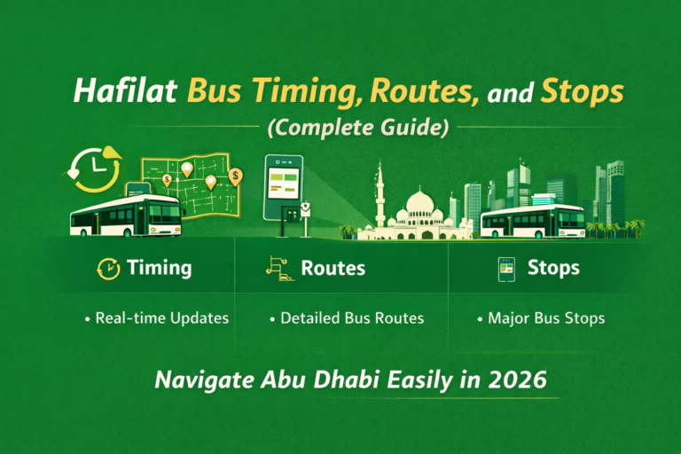 Hafilat Bus Timing